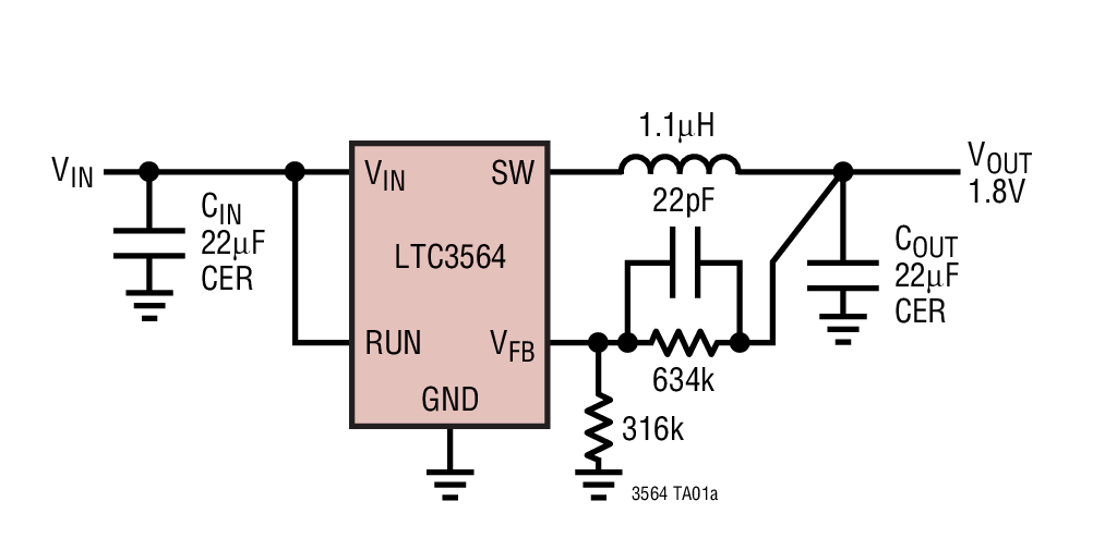 LTC3564Ӧͼһ